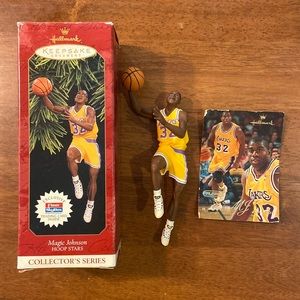 Hallmark Keepsake Ornament - Magic Johnson Hoop Stars Collector's Series 1997